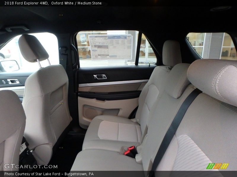 Rear Seat of 2018 Explorer 4WD