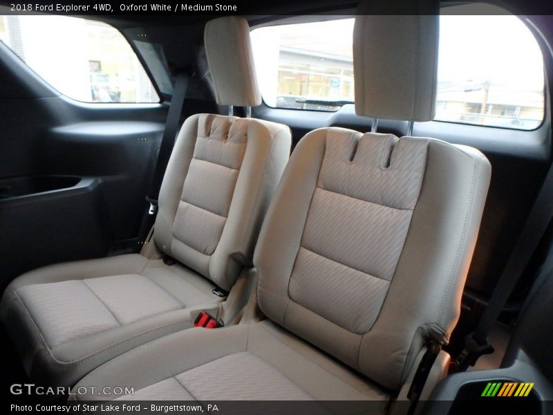 Rear Seat of 2018 Explorer 4WD