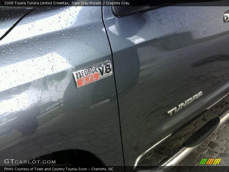 Slate Gray Metallic / Graphite Gray 2008 Toyota Tundra Limited CrewMax