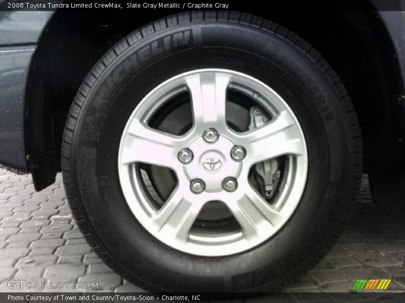 Slate Gray Metallic / Graphite Gray 2008 Toyota Tundra Limited CrewMax