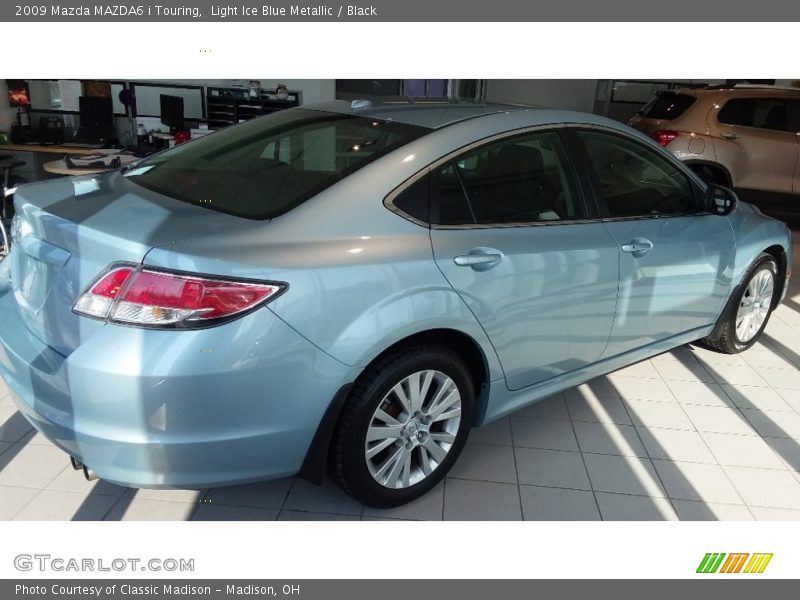 Light Ice Blue Metallic / Black 2009 Mazda MAZDA6 i Touring