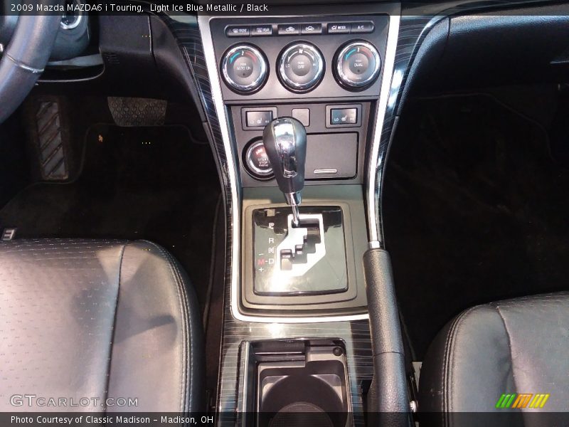 Light Ice Blue Metallic / Black 2009 Mazda MAZDA6 i Touring