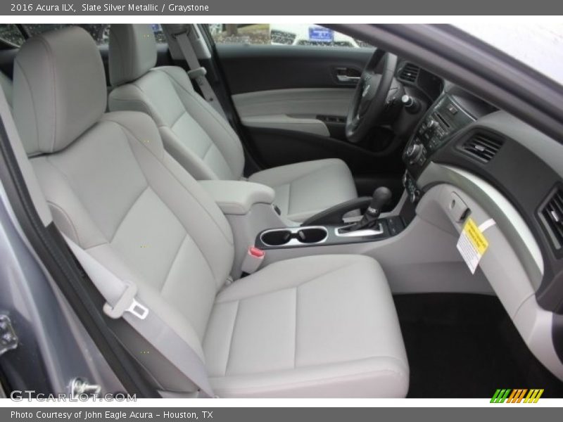 Slate Silver Metallic / Graystone 2016 Acura ILX