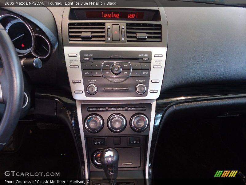 Light Ice Blue Metallic / Black 2009 Mazda MAZDA6 i Touring