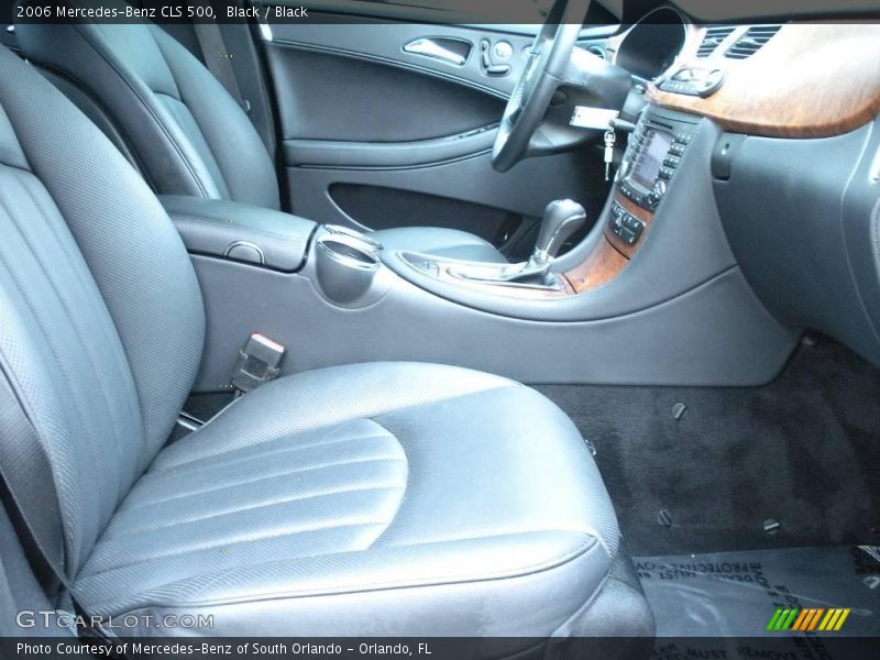 Black / Black 2006 Mercedes-Benz CLS 500