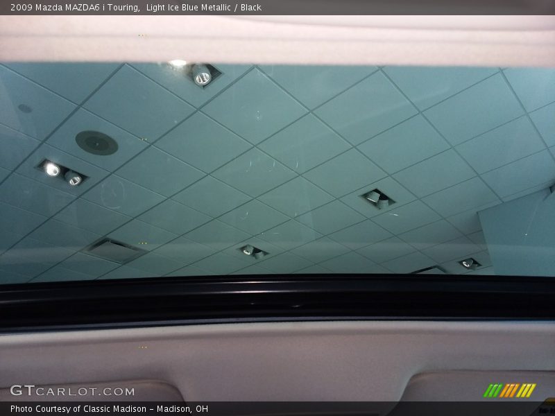 Light Ice Blue Metallic / Black 2009 Mazda MAZDA6 i Touring