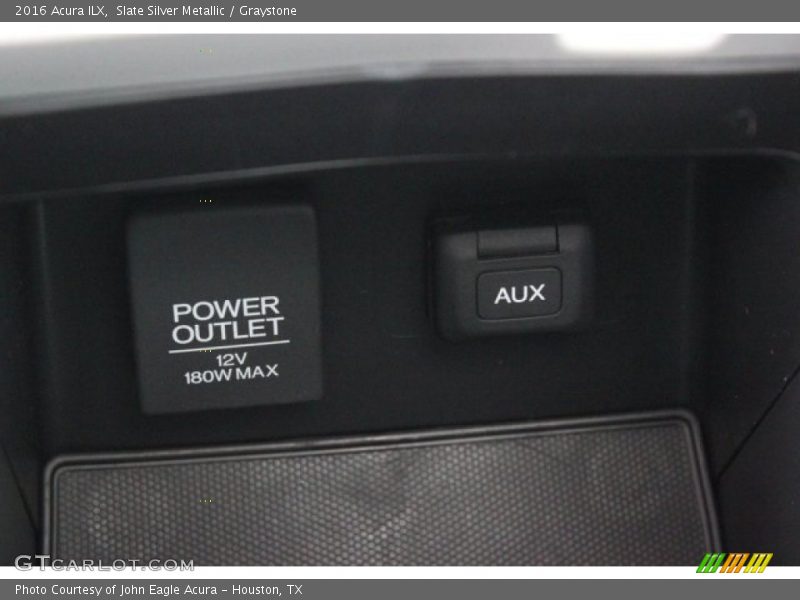 Slate Silver Metallic / Graystone 2016 Acura ILX