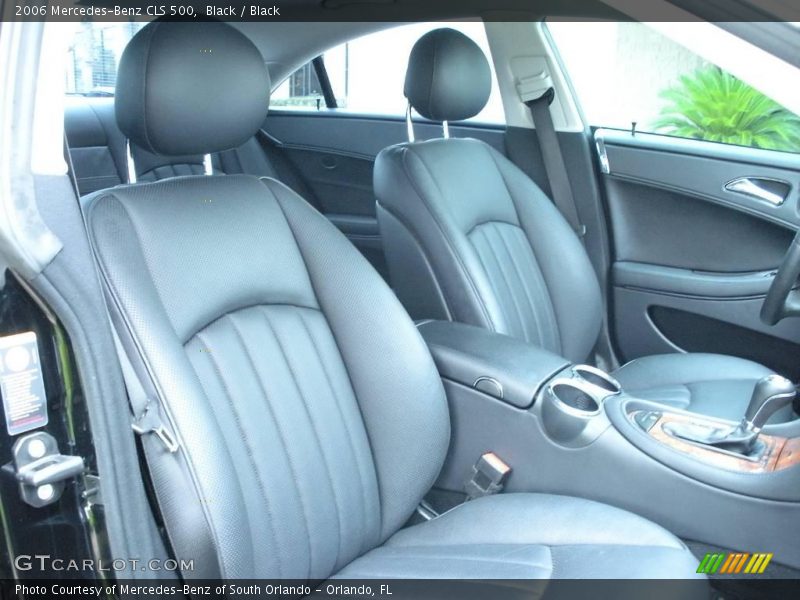 Black / Black 2006 Mercedes-Benz CLS 500