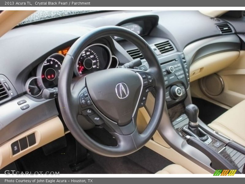 Crystal Black Pearl / Parchment 2013 Acura TL