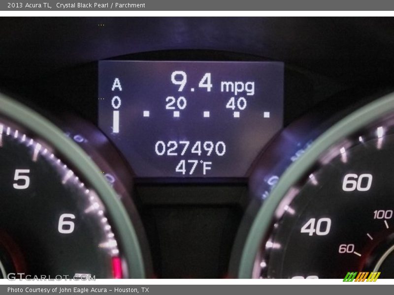 Crystal Black Pearl / Parchment 2013 Acura TL