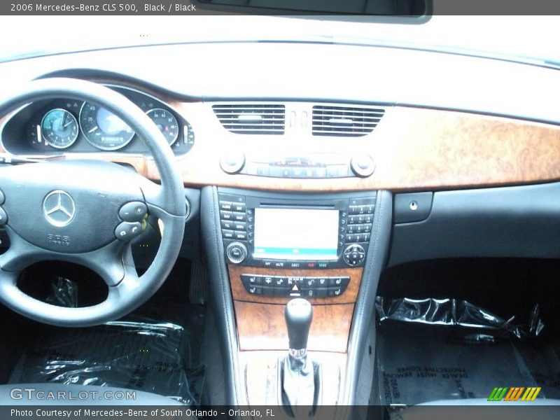 Black / Black 2006 Mercedes-Benz CLS 500