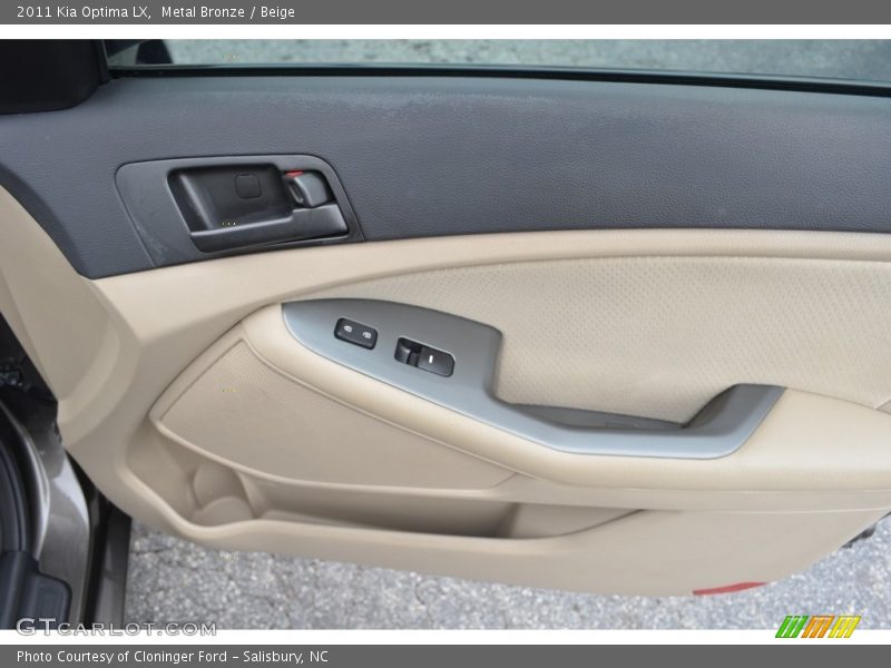 Metal Bronze / Beige 2011 Kia Optima LX