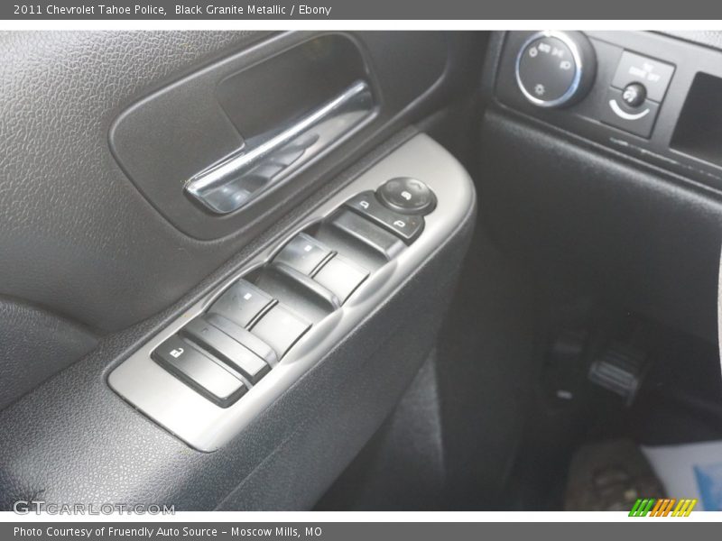 Black Granite Metallic / Ebony 2011 Chevrolet Tahoe Police