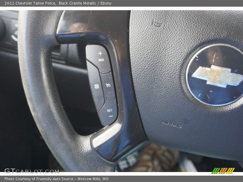 Black Granite Metallic / Ebony 2011 Chevrolet Tahoe Police