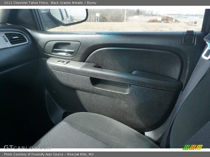 Black Granite Metallic / Ebony 2011 Chevrolet Tahoe Police