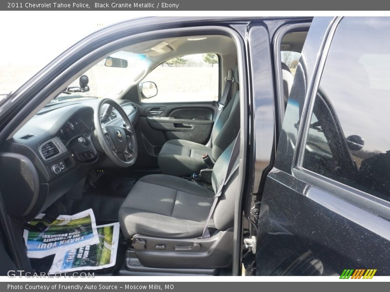 Black Granite Metallic / Ebony 2011 Chevrolet Tahoe Police