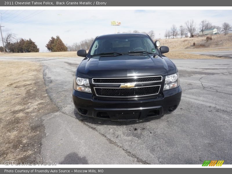 Black Granite Metallic / Ebony 2011 Chevrolet Tahoe Police