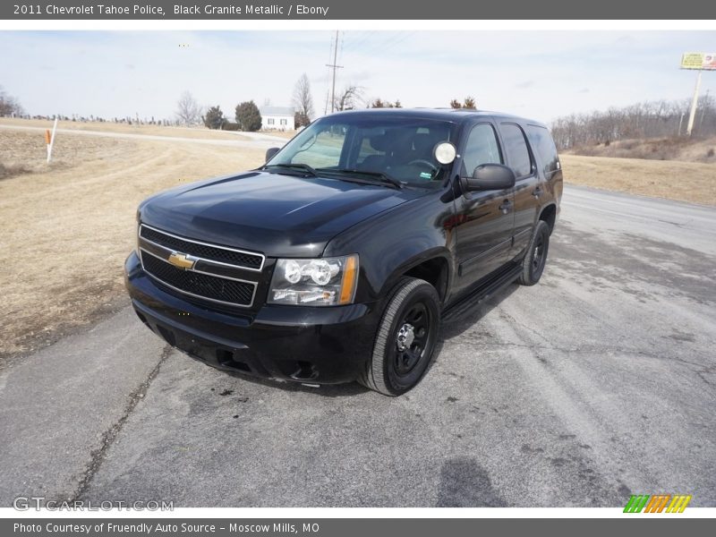 Black Granite Metallic / Ebony 2011 Chevrolet Tahoe Police