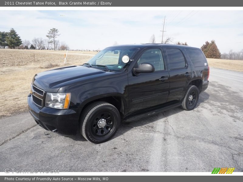 Black Granite Metallic / Ebony 2011 Chevrolet Tahoe Police