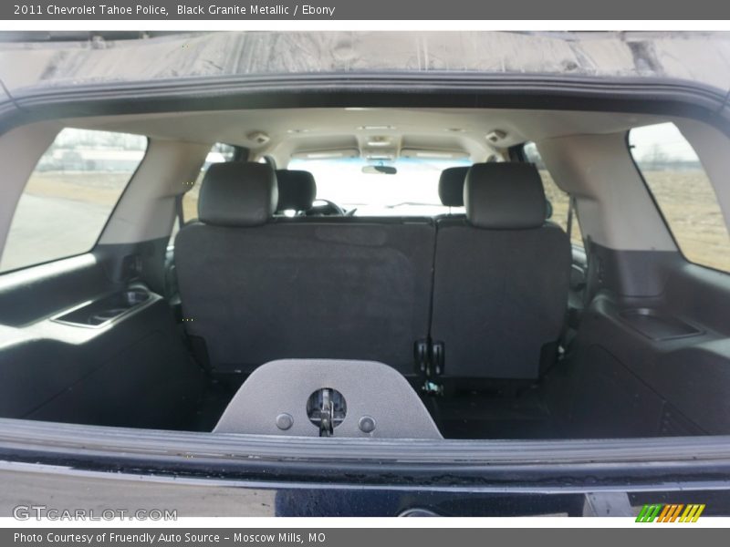  2011 Tahoe Police Trunk