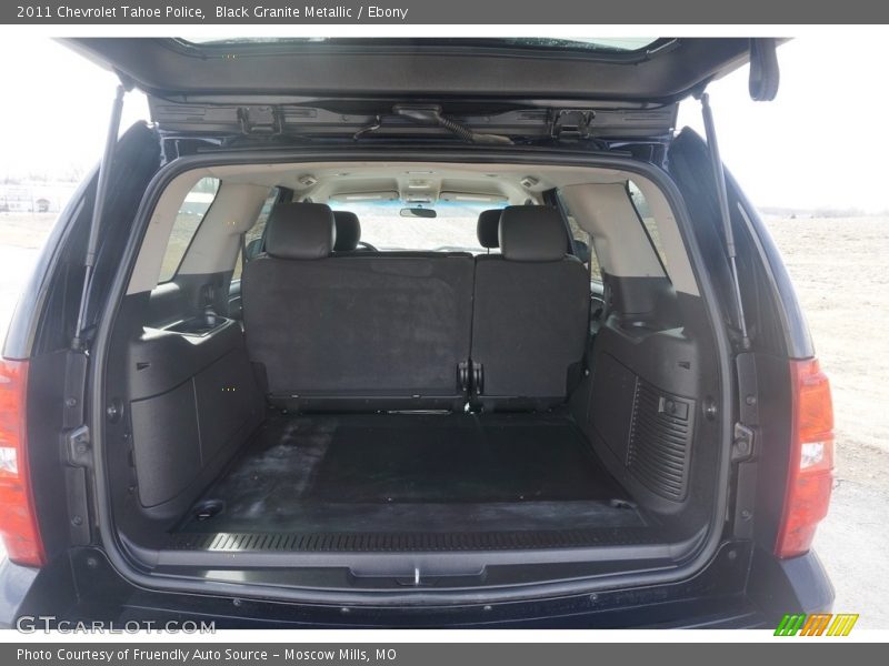  2011 Tahoe Police Trunk