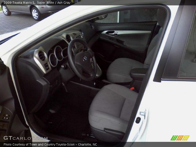 Super White / Ash Gray 2009 Toyota Matrix S