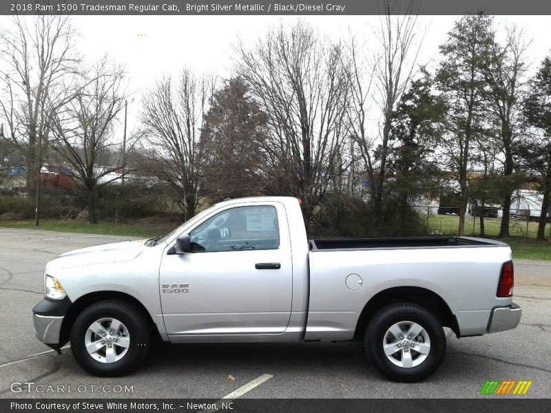  2018 1500 Tradesman Regular Cab Bright Silver Metallic