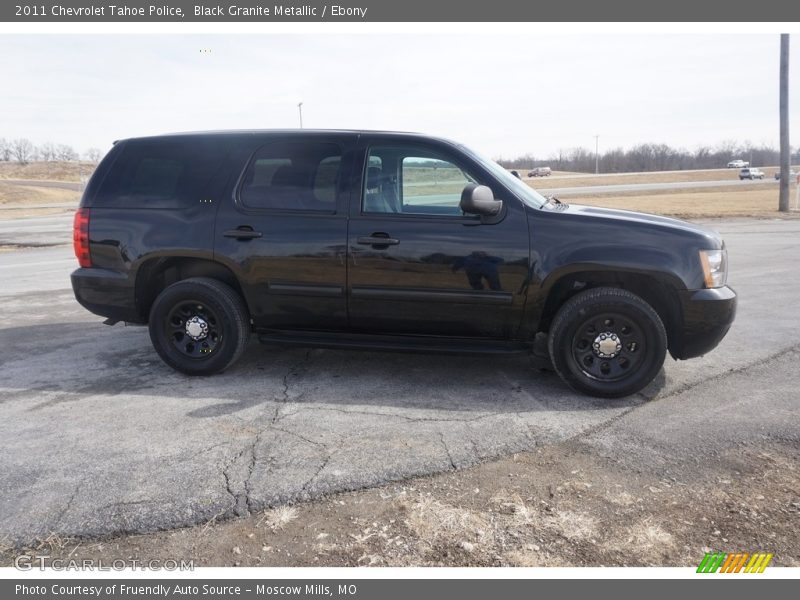  2011 Tahoe Police Black Granite Metallic