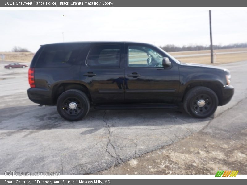 Black Granite Metallic / Ebony 2011 Chevrolet Tahoe Police