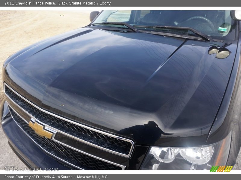 Black Granite Metallic / Ebony 2011 Chevrolet Tahoe Police