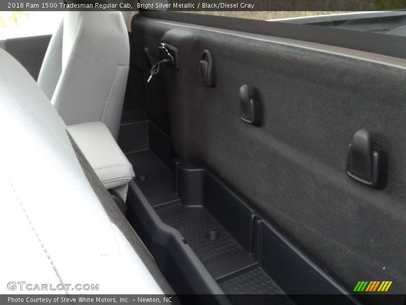 Bright Silver Metallic / Black/Diesel Gray 2018 Ram 1500 Tradesman Regular Cab