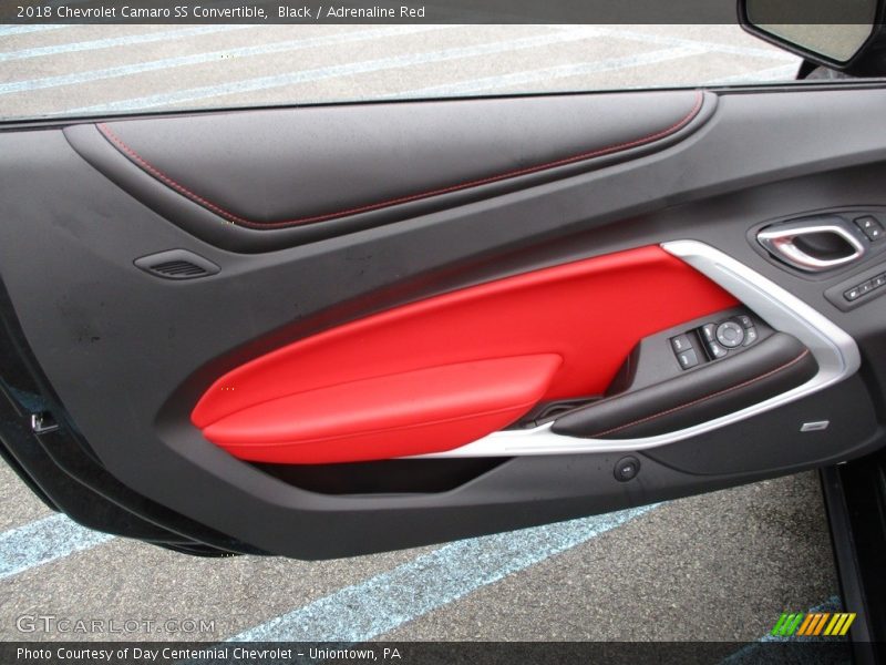 Black / Adrenaline Red 2018 Chevrolet Camaro SS Convertible
