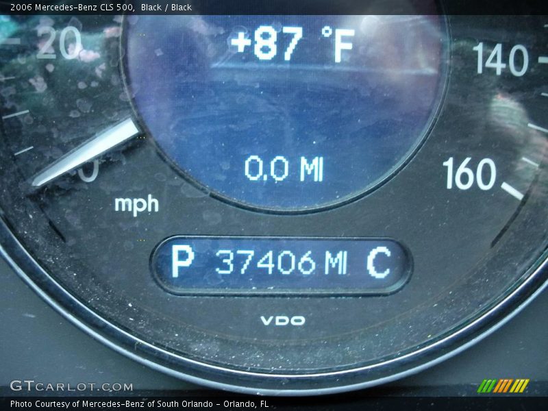 Black / Black 2006 Mercedes-Benz CLS 500