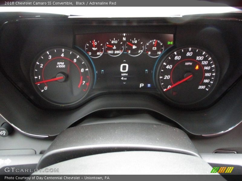  2018 Camaro SS Convertible SS Convertible Gauges