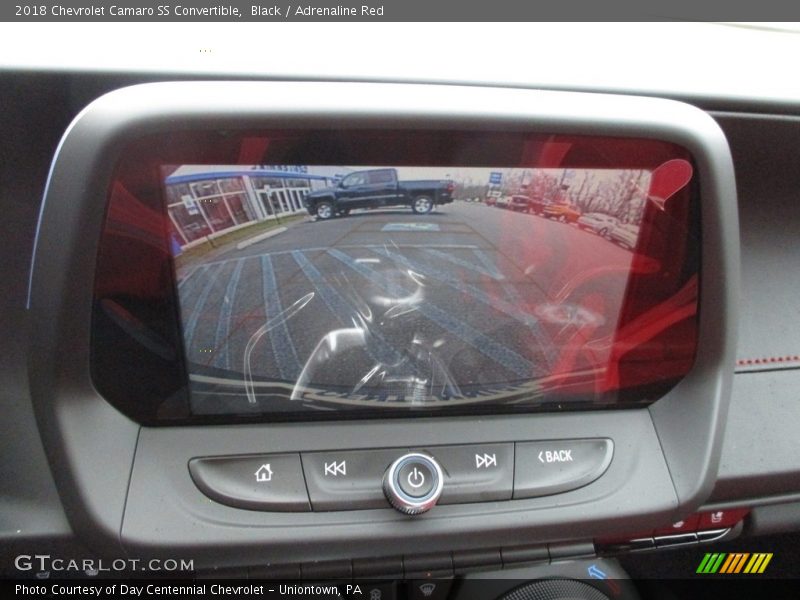 Black / Adrenaline Red 2018 Chevrolet Camaro SS Convertible