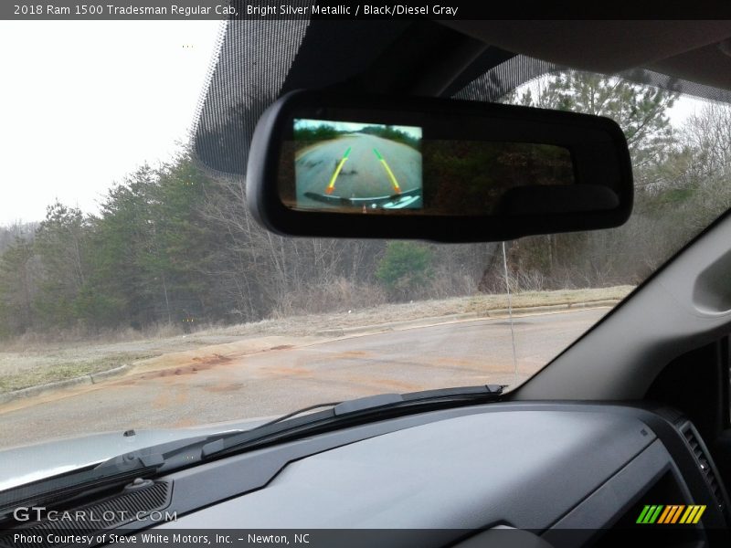 Bright Silver Metallic / Black/Diesel Gray 2018 Ram 1500 Tradesman Regular Cab