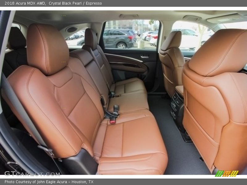 Crystal Black Pearl / Espresso 2018 Acura MDX AWD