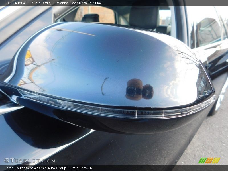 Havanna Black Metallic / Black 2012 Audi A8 L 4.2 quattro