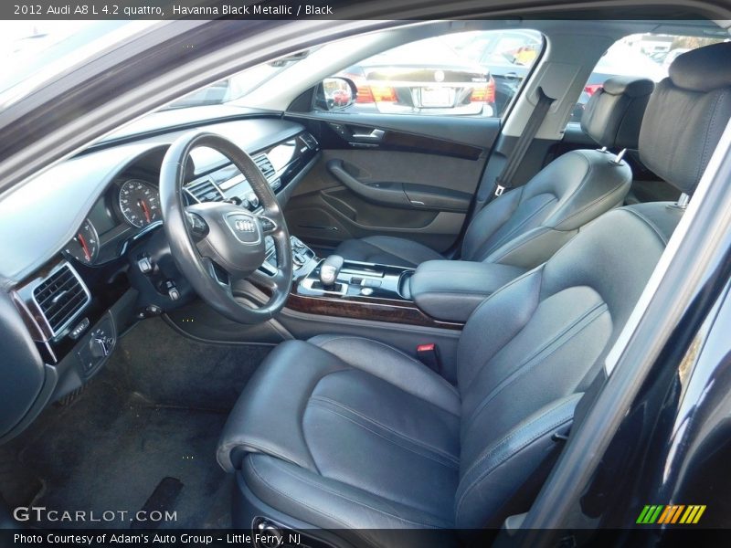 Havanna Black Metallic / Black 2012 Audi A8 L 4.2 quattro