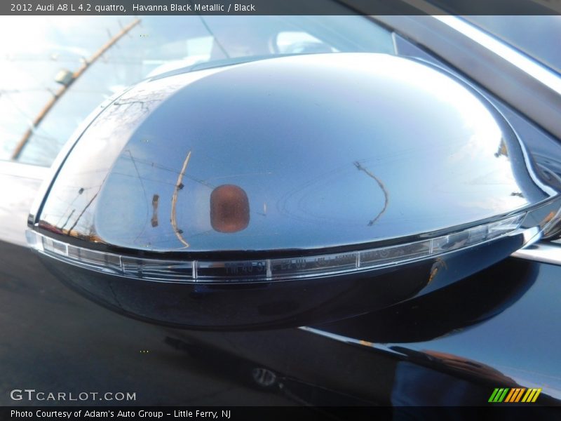 Havanna Black Metallic / Black 2012 Audi A8 L 4.2 quattro