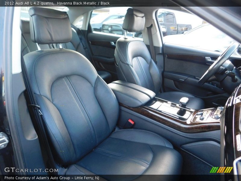 Havanna Black Metallic / Black 2012 Audi A8 L 4.2 quattro