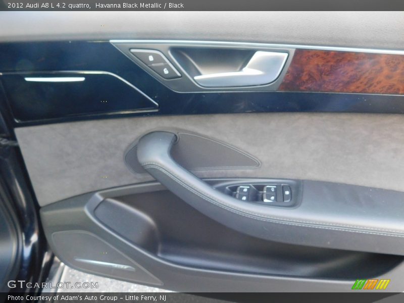 Havanna Black Metallic / Black 2012 Audi A8 L 4.2 quattro