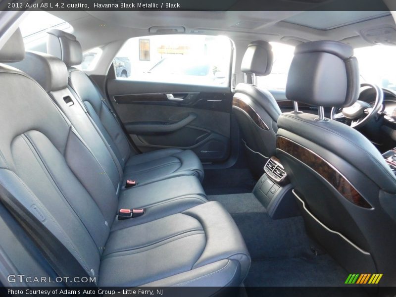 Havanna Black Metallic / Black 2012 Audi A8 L 4.2 quattro