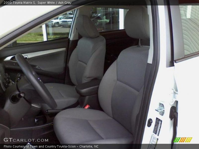 Super White / Ash Gray 2009 Toyota Matrix S