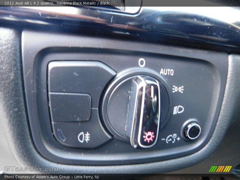 Havanna Black Metallic / Black 2012 Audi A8 L 4.2 quattro