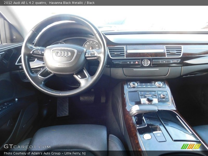 Havanna Black Metallic / Black 2012 Audi A8 L 4.2 quattro