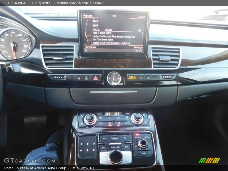 Havanna Black Metallic / Black 2012 Audi A8 L 4.2 quattro