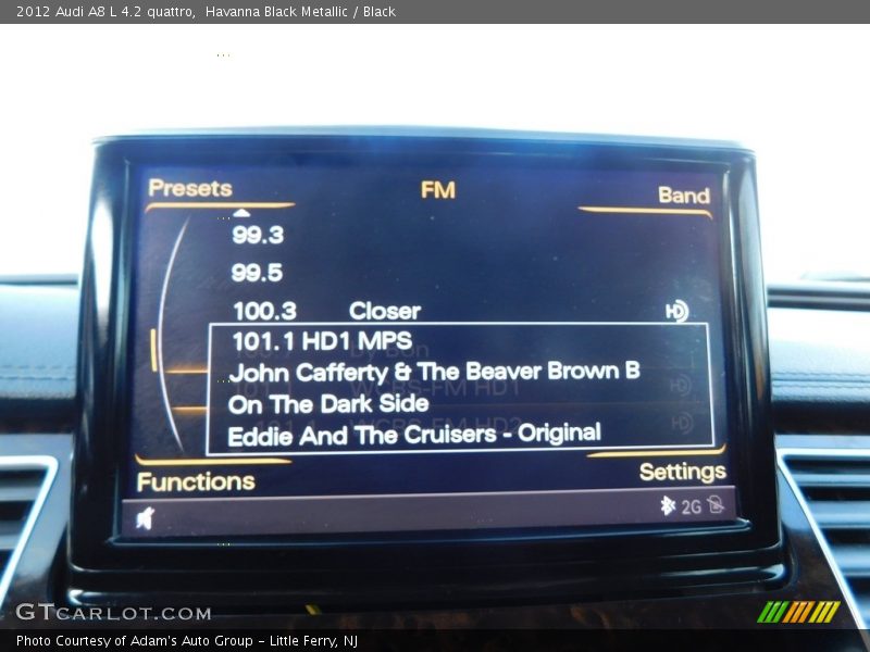 Havanna Black Metallic / Black 2012 Audi A8 L 4.2 quattro