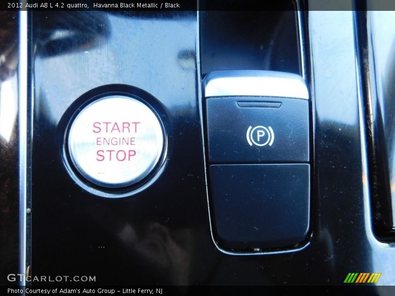Havanna Black Metallic / Black 2012 Audi A8 L 4.2 quattro