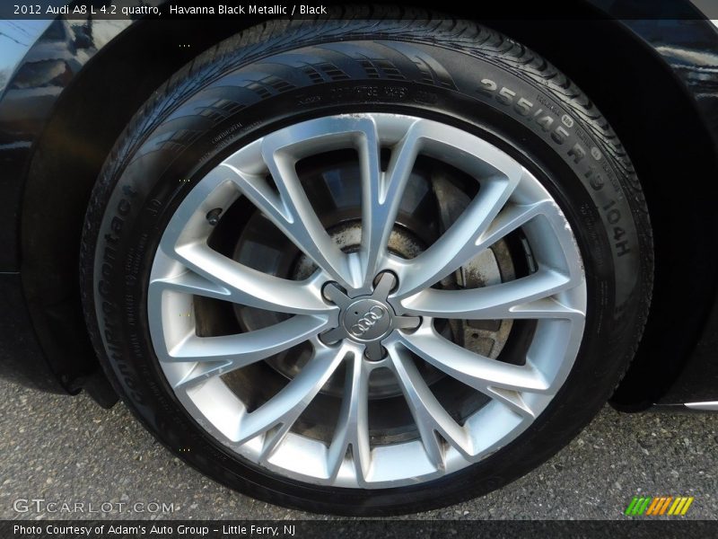 Havanna Black Metallic / Black 2012 Audi A8 L 4.2 quattro